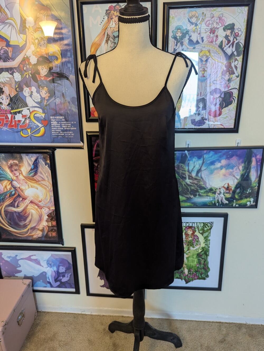Urban Outfitters Satin Dress Sz XS